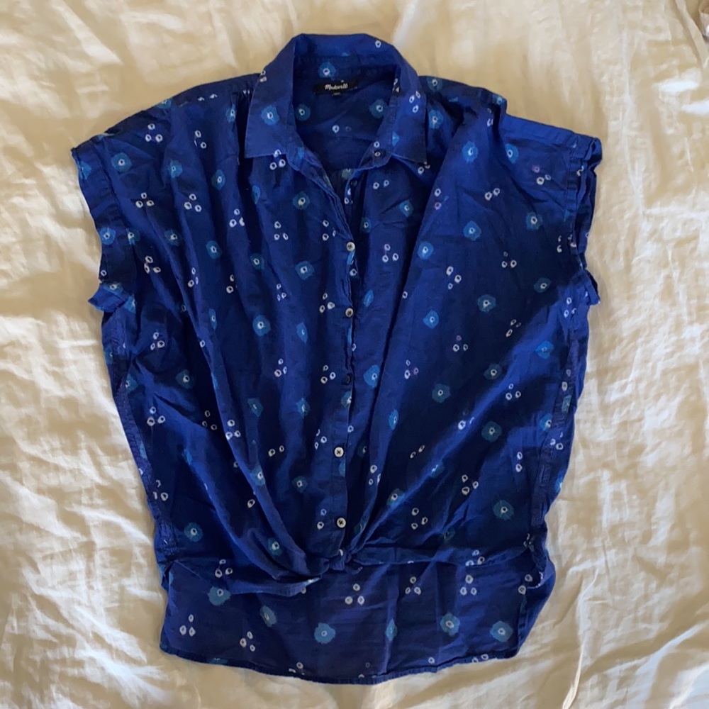MADEWELL Tye Dye Button Up